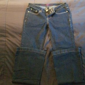 bebe boot cut jeans
